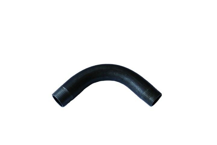 BEND MALE/MALE 90 BSPT 1'' - BLACK 